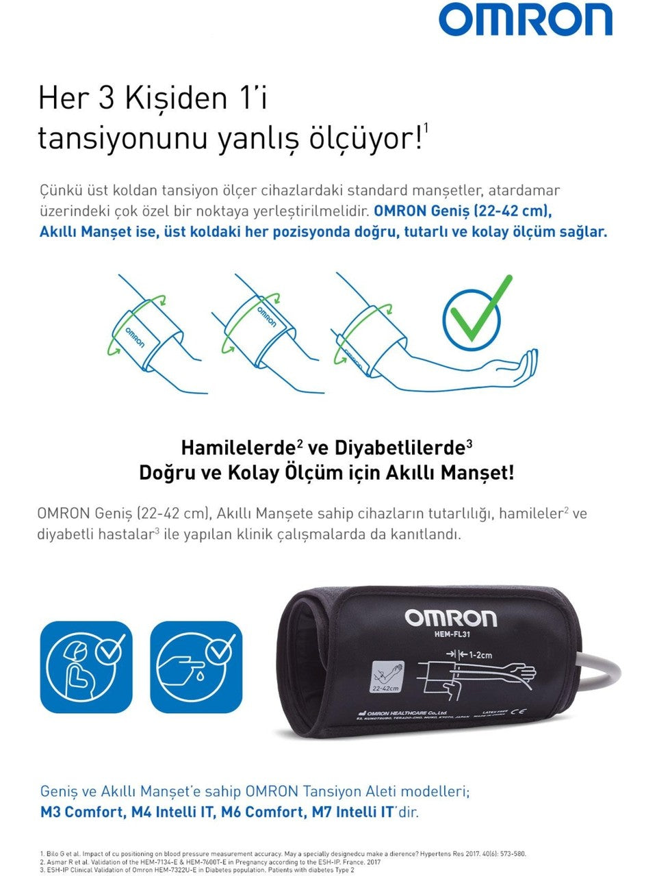 M2+ Üst Koldan Ölçer Tansiyon Aleti