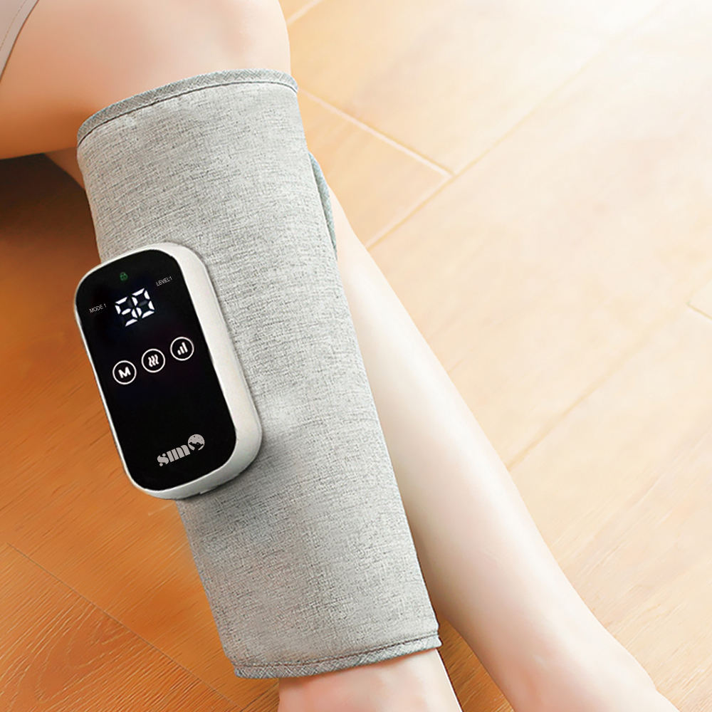 Şarjlı,Isıtmalı ve Sıkma Diz ve Baldır Masaj Aleti