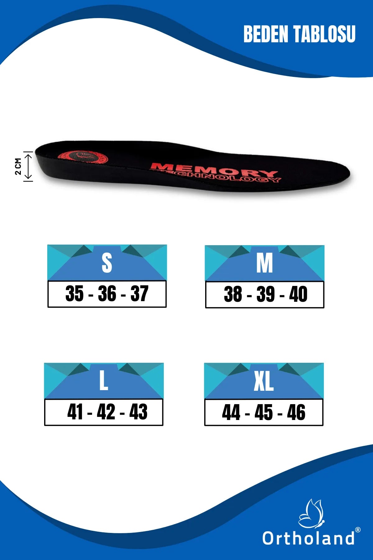 Flymax Memory Insole Tabanlık