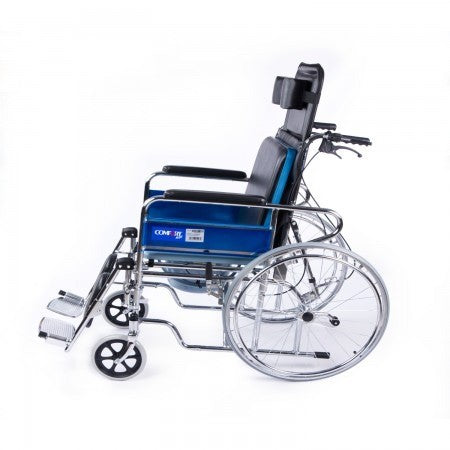 Comfort Plus KY609GC911 Sırtı Yatar Ayak Kalkar Tuvalet Özellikli Tekerlekli Sandalye
