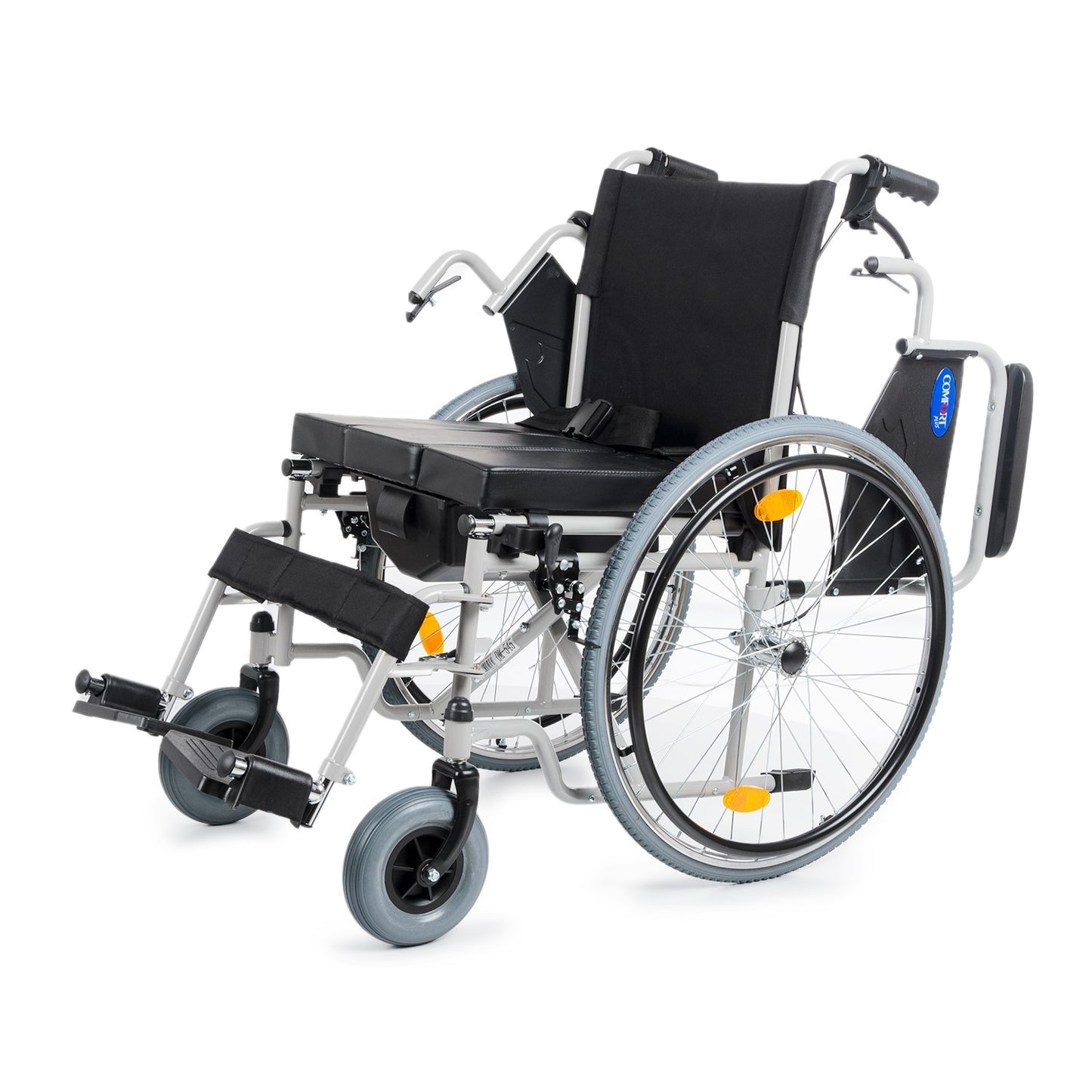 Comfort Plus DM-545 45 cm Tuvaletli Özellikli Standart Manuel Tekerlekli Sandalye