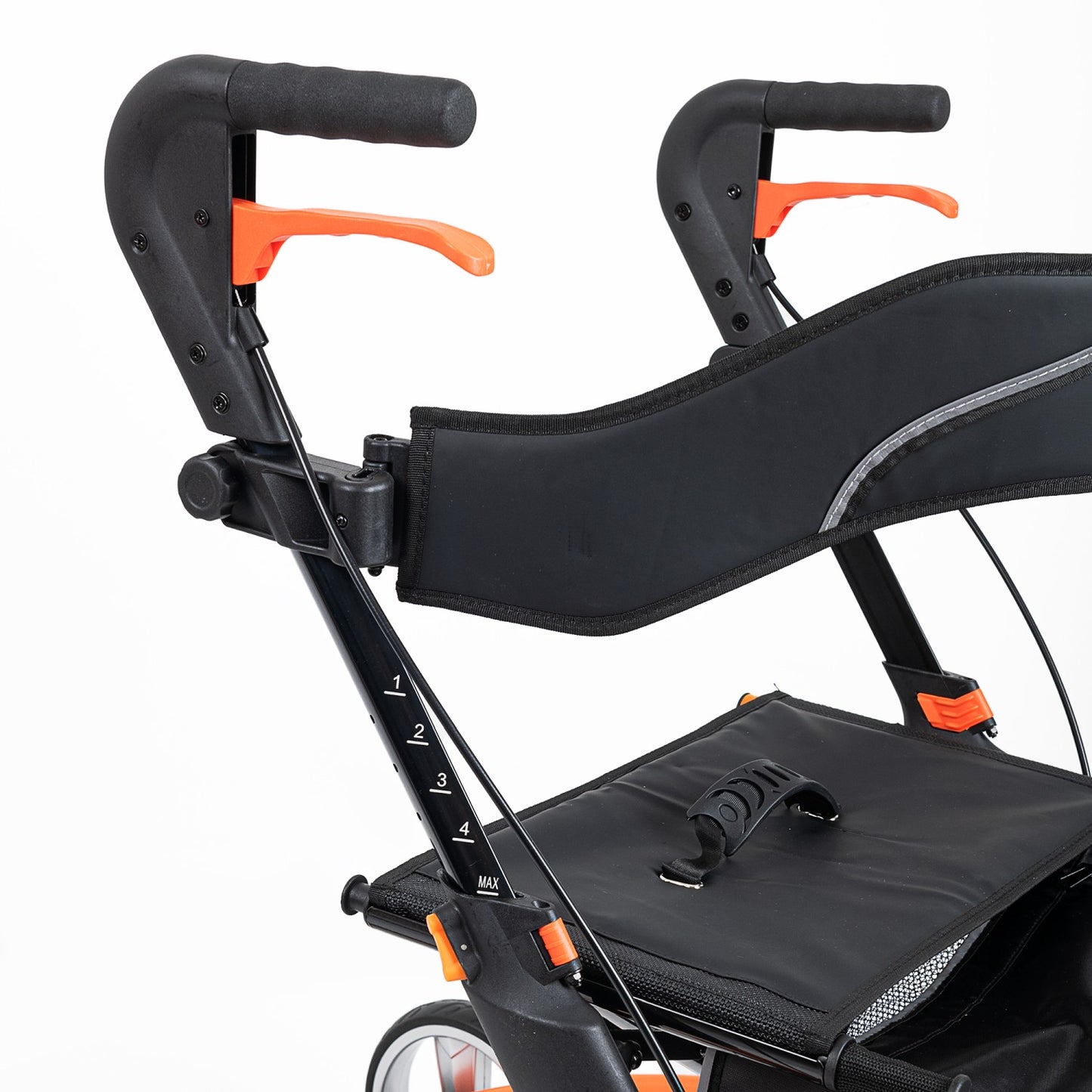 Comfort Plus DY049147L Turuncu Alüminyum Rolatör