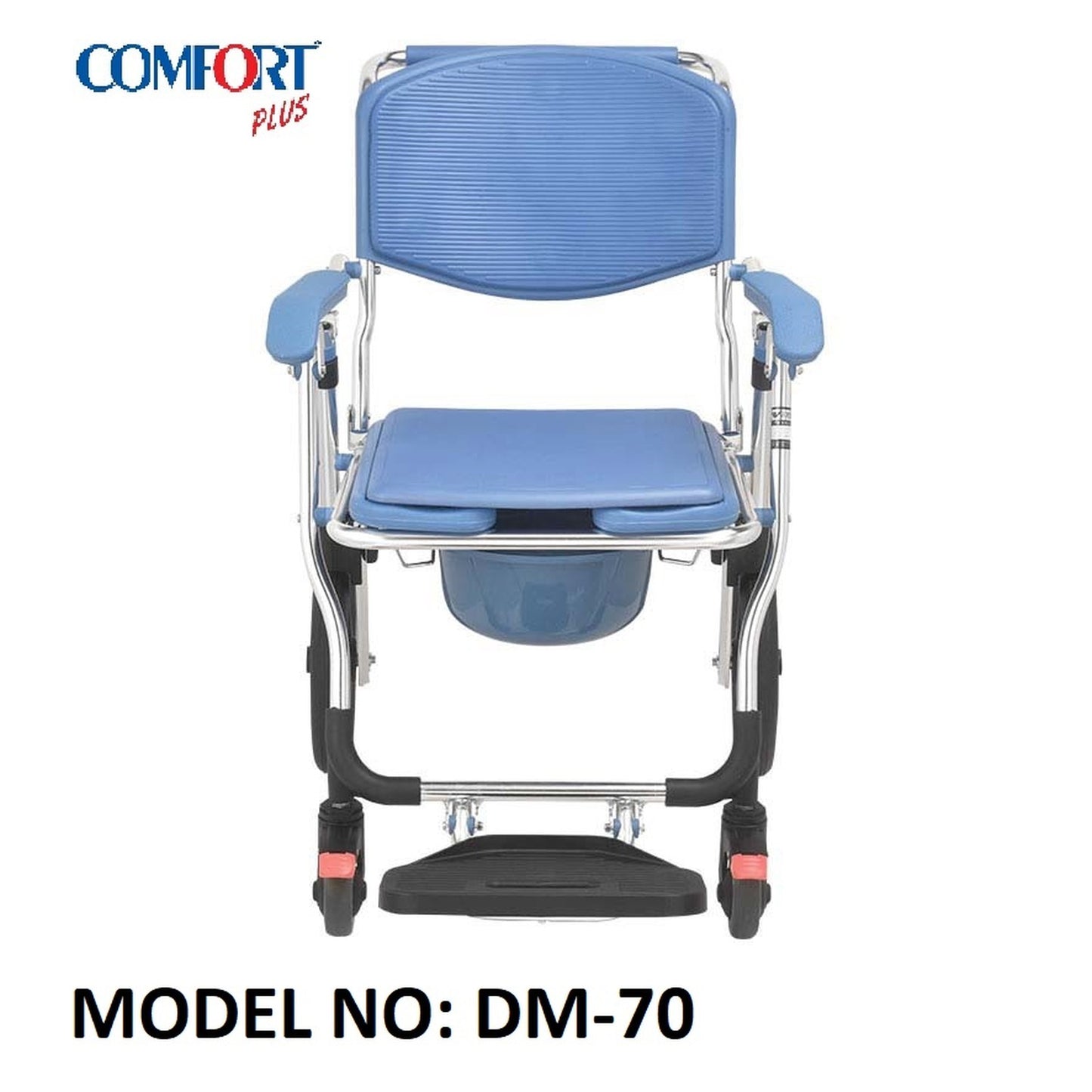 Comfort Plus Dm-70 Bathroom and Toilet Wheelchair DM-70
