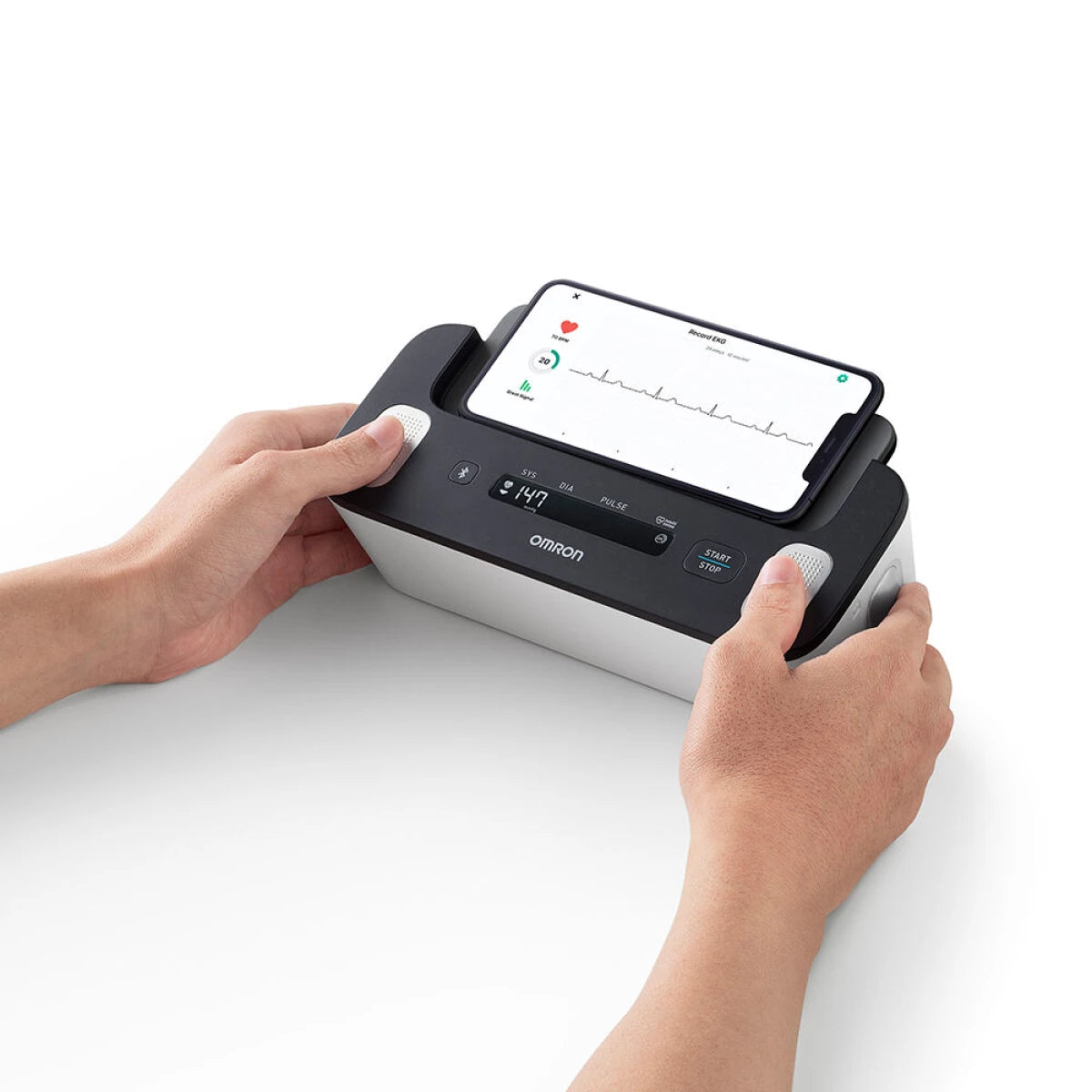 2 in 1 Blood Pressure Monitor and ECG Device