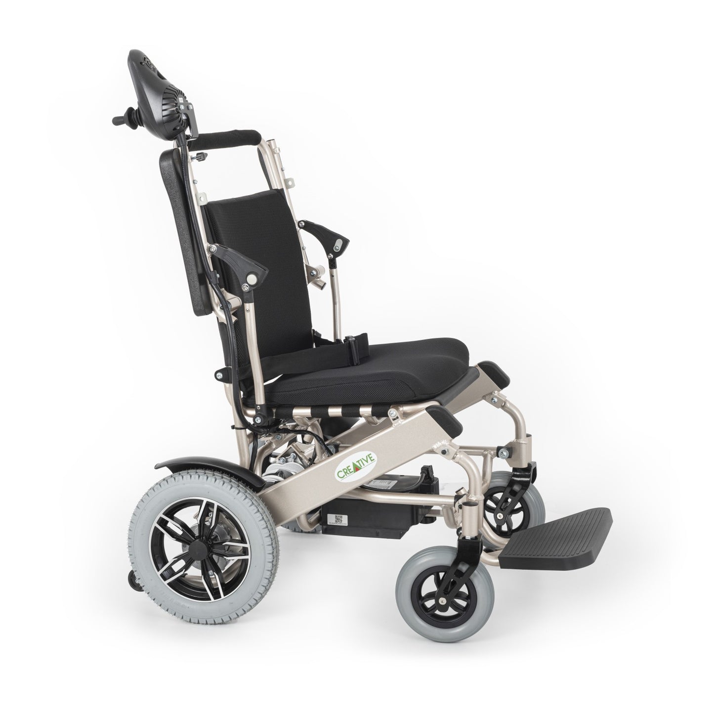 Creative CR-6012 Large Lityum Pilli Akülü Tekerlekli Sandalye 51cm (Uzaktan Kumandalı)