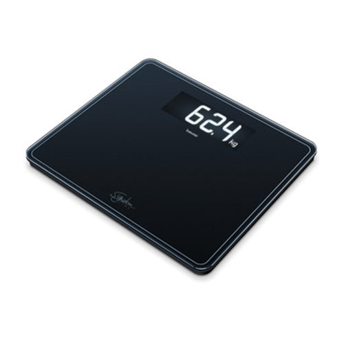 Beurer GS 410 SignatureLine Black Glass Bathroom Scale