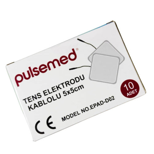 Pulsemd Tens Pad with 5*5 Sockets (Box of 10)