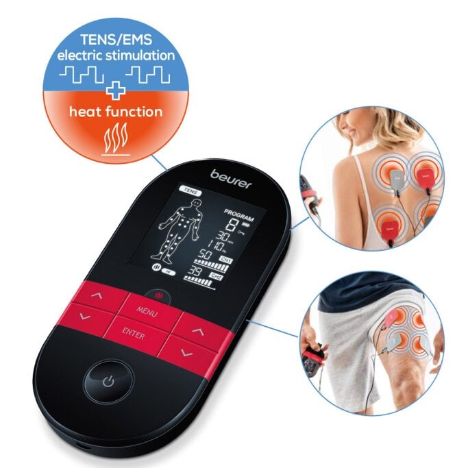 BEURER EM 59 TENS/EMS DEVICE WITH HEAT FUNCTION