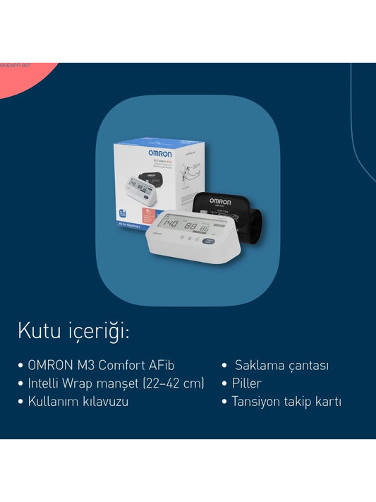 M3 Comfort Üst Koldan Ölçer Tansiyon Aleti
