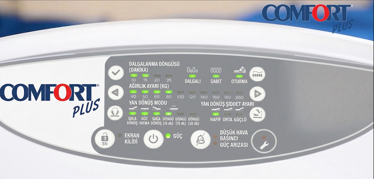 Comfort Plus APM-9010 Pozisyonlu Havalı Yatak