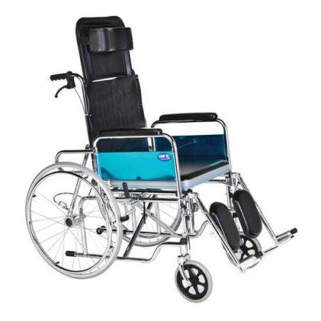 Comfort Plus KY609GC911 Reclining Backrest Toilet Wheelchair