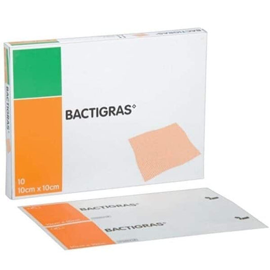 Bactigras 10×10 Yara Örtüsü 10 Adet – 1 Kutu