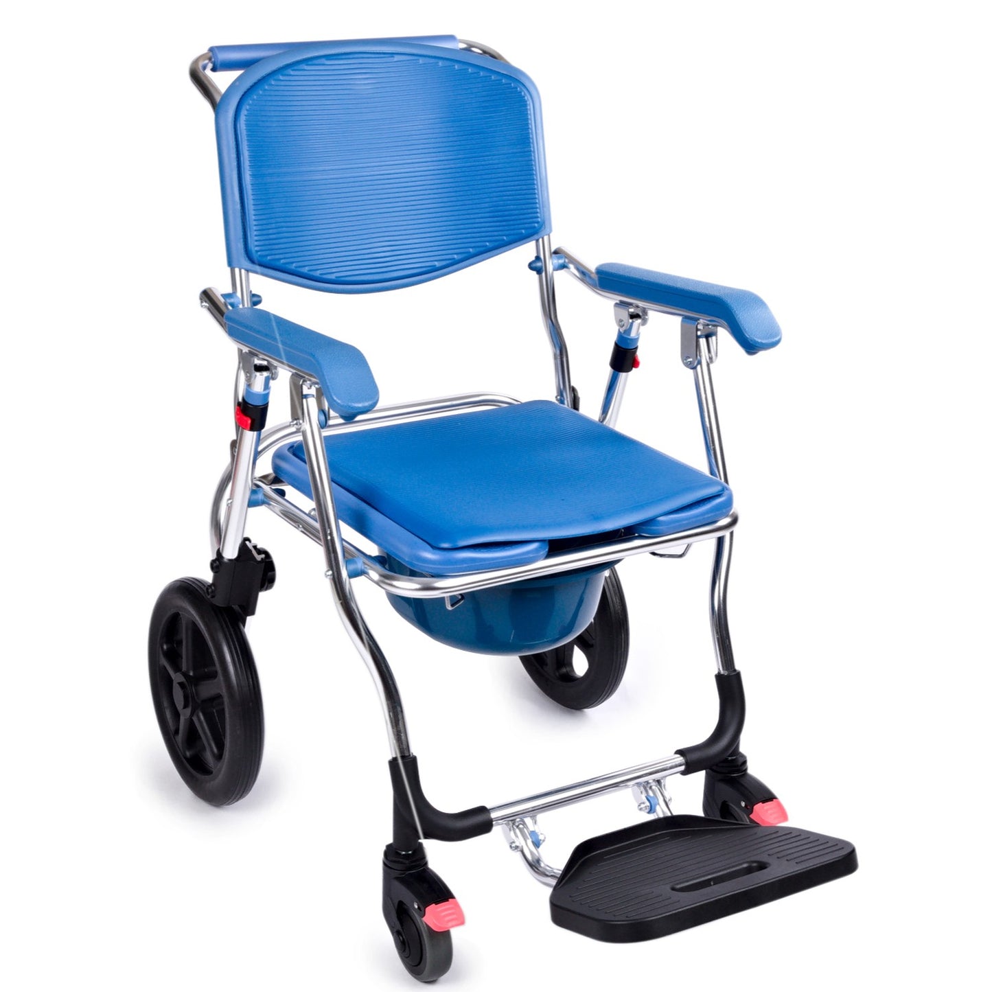 ميزات الكرسي المتحرك Comfort Plus Dm-70 مع حمام ومرحاض DM-70 