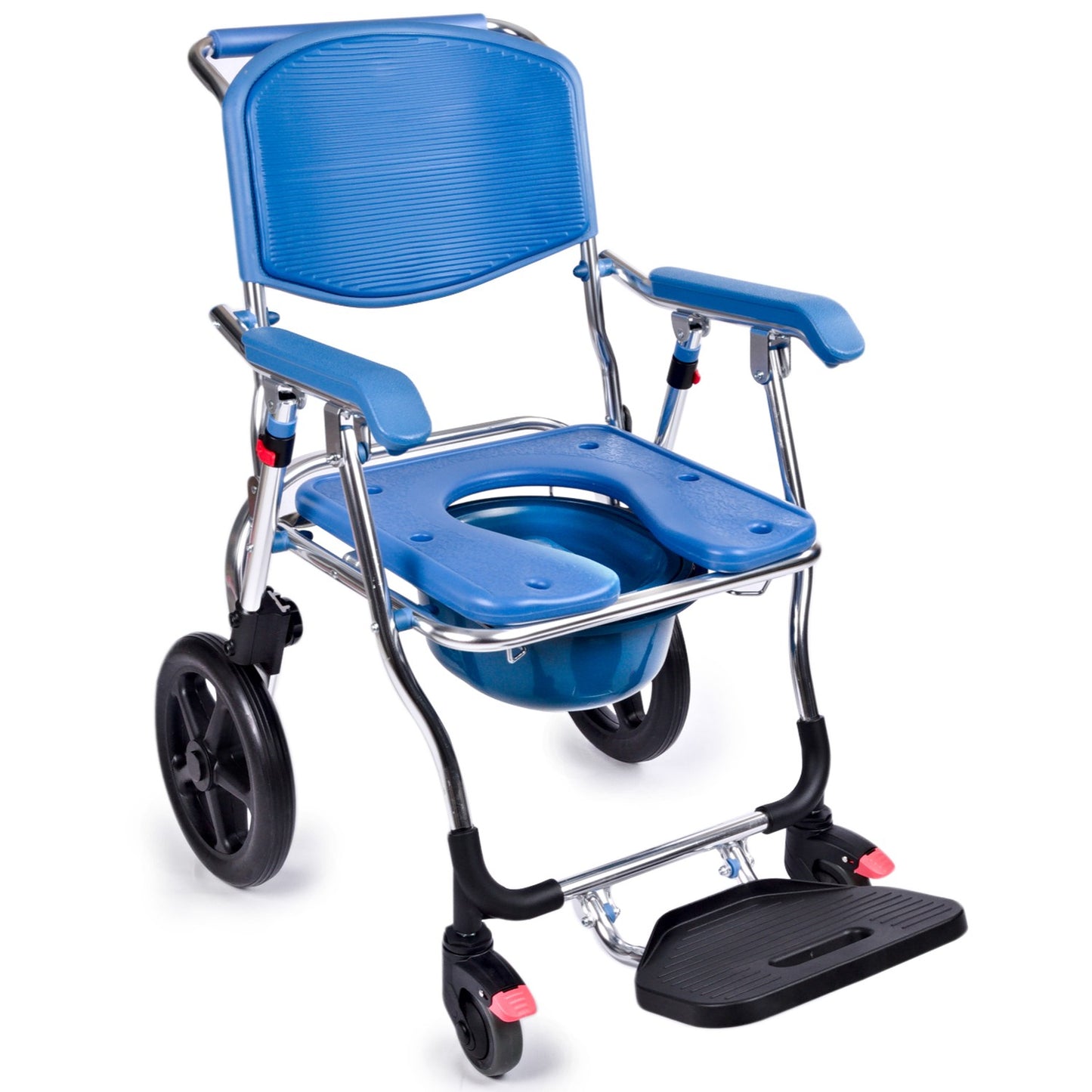 ميزات الكرسي المتحرك Comfort Plus Dm-70 مع حمام ومرحاض DM-70 