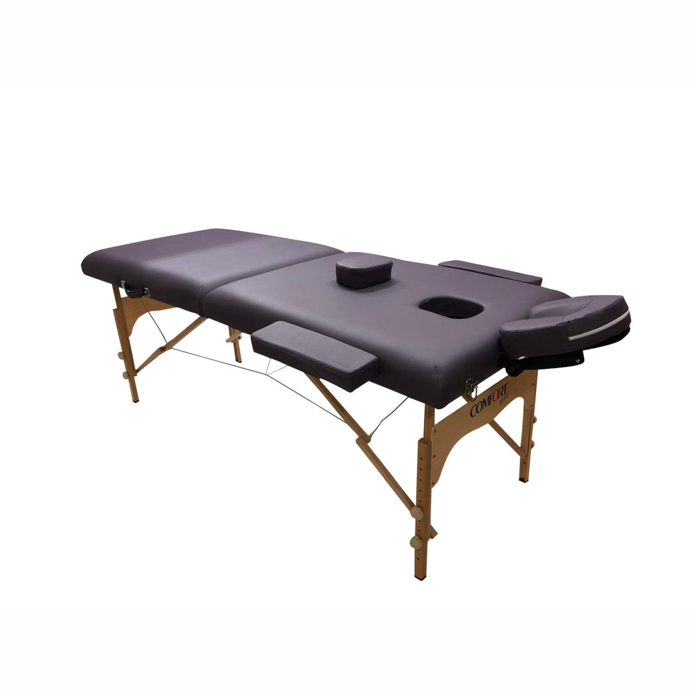 Comfort Plus Ahşap Masaj Masası İthal 201-Mor
