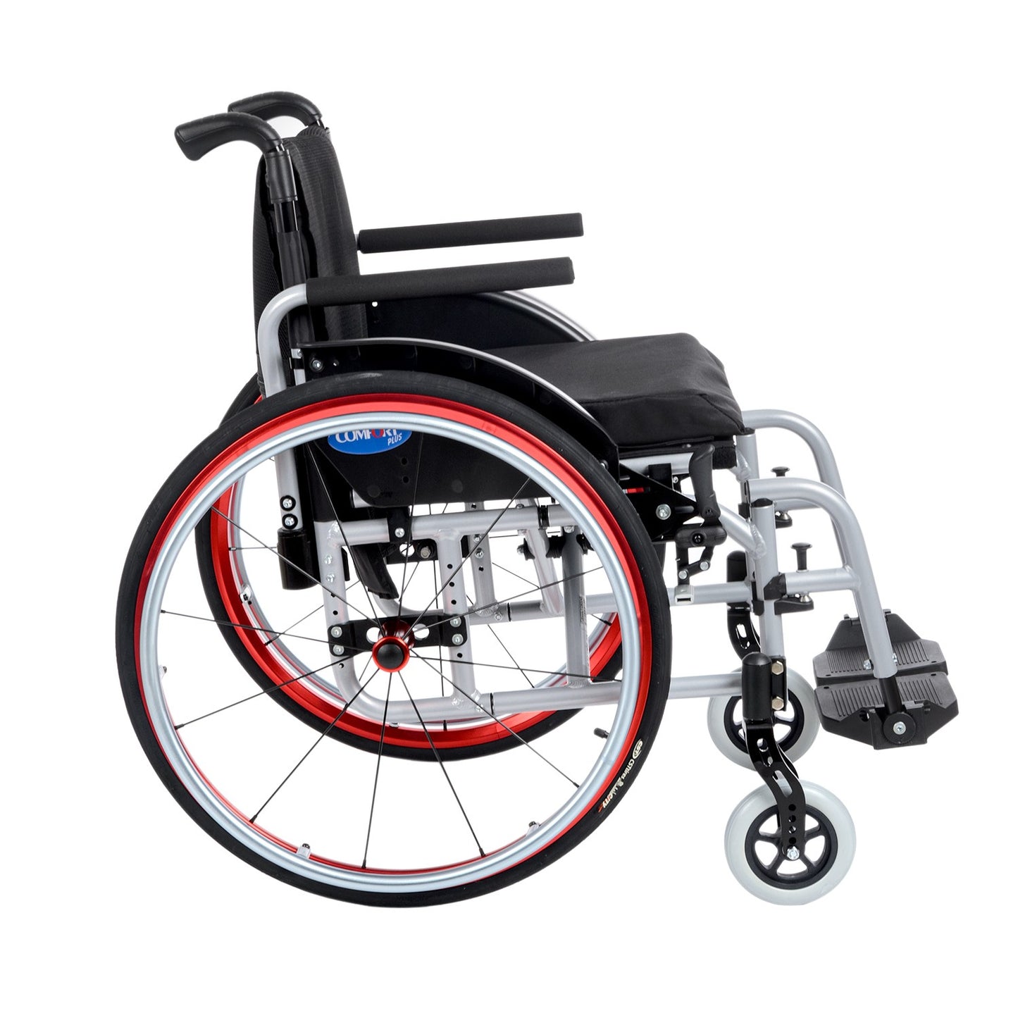 Comfort Plus DM-315 Active Lightweight Manual Aluminum Wheelchair 