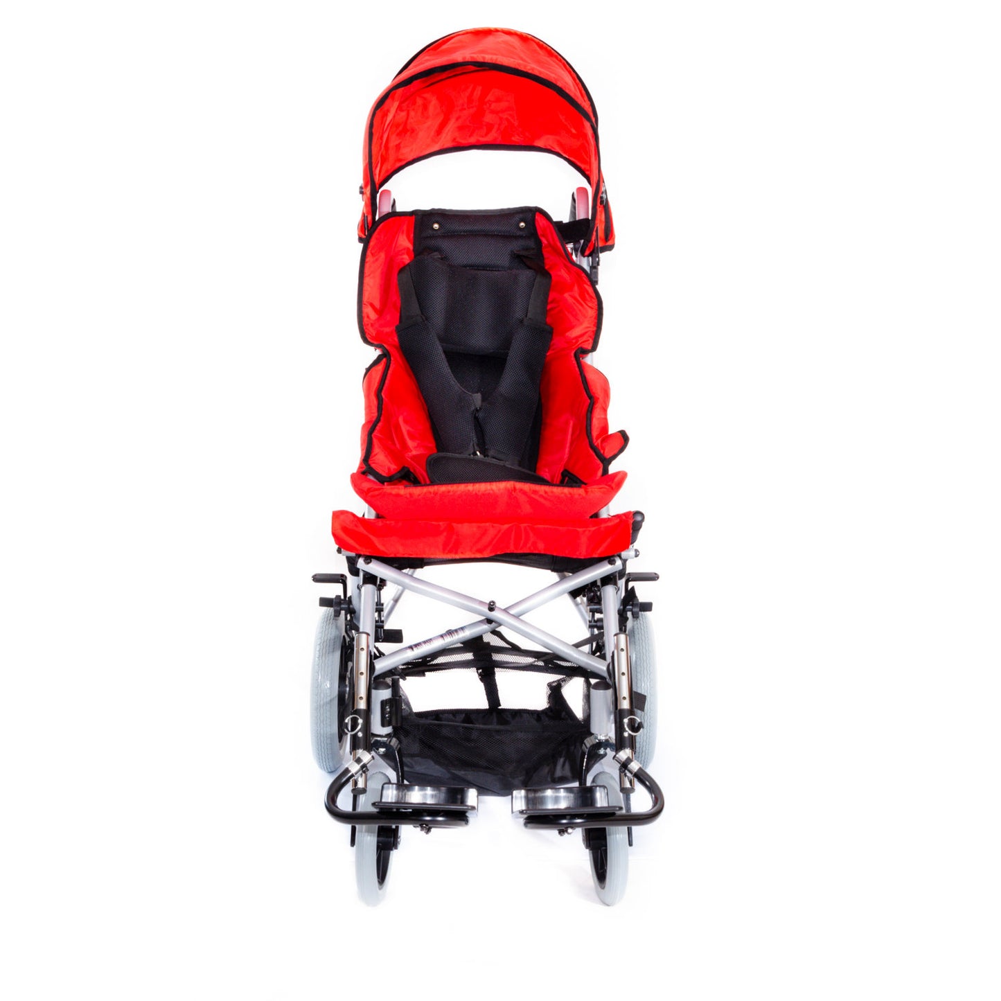 Comfort Plus DM-BOSS Red Disabled Pediatric Walking Stick Stroller