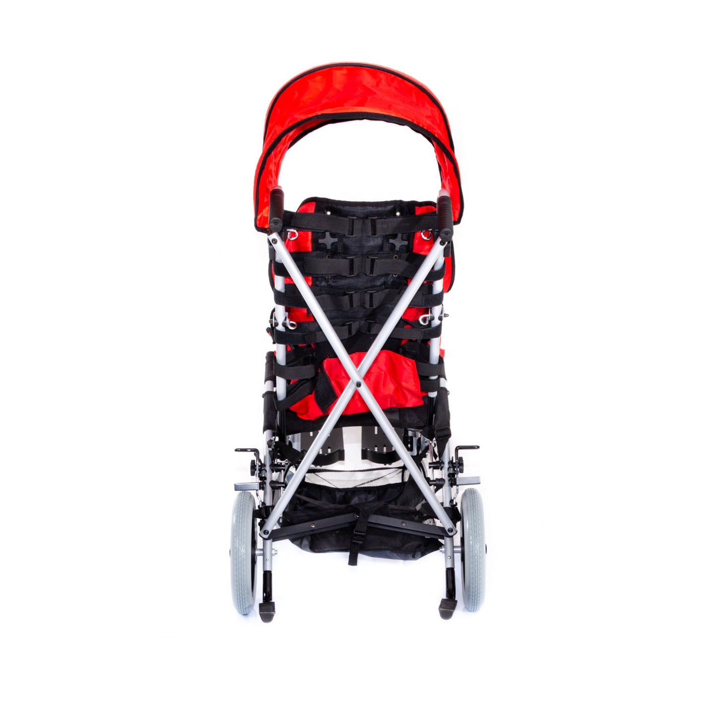 Comfort Plus DM-BOSS Red Disabled Pediatric Walking Stick Stroller