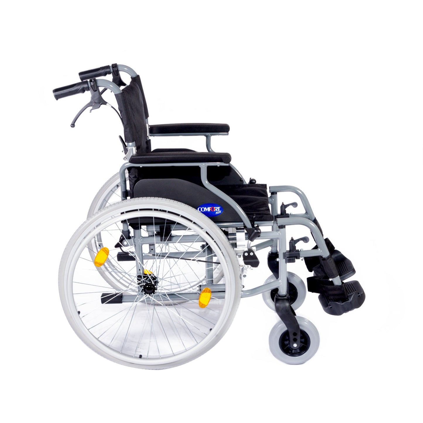 Comfort Plus DM-317 Gray Lightweight Aluminum Wheelchair