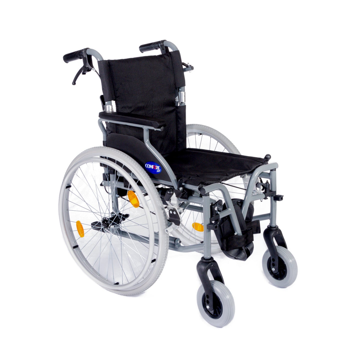 Comfort Plus DM-317 Gray Lightweight Aluminum Wheelchair