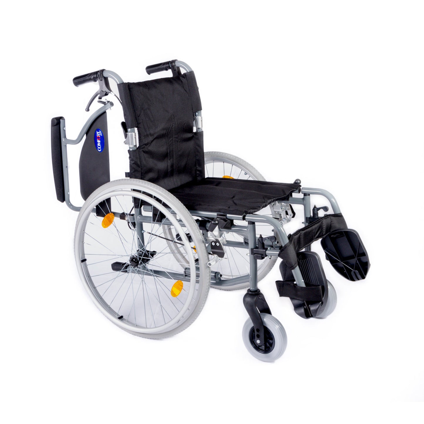 Comfort Plus DM-317 Gray Lightweight Aluminum Wheelchair