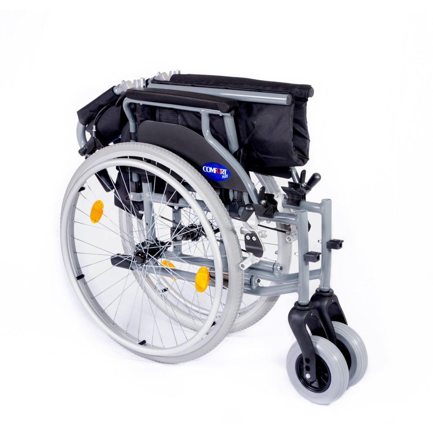 Comfort Plus DM-317 Gray Lightweight Aluminum Wheelchair