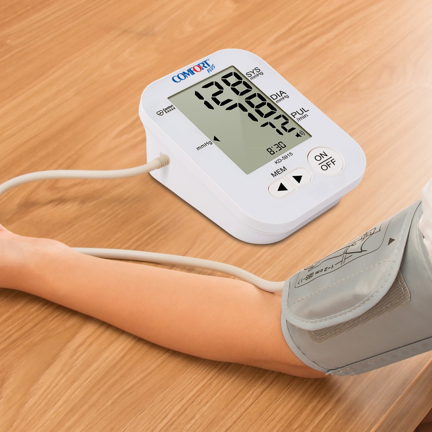 Comfort Plus KD-5915 Arm Measurement Turkish Speaking Blood Pressure Monitor