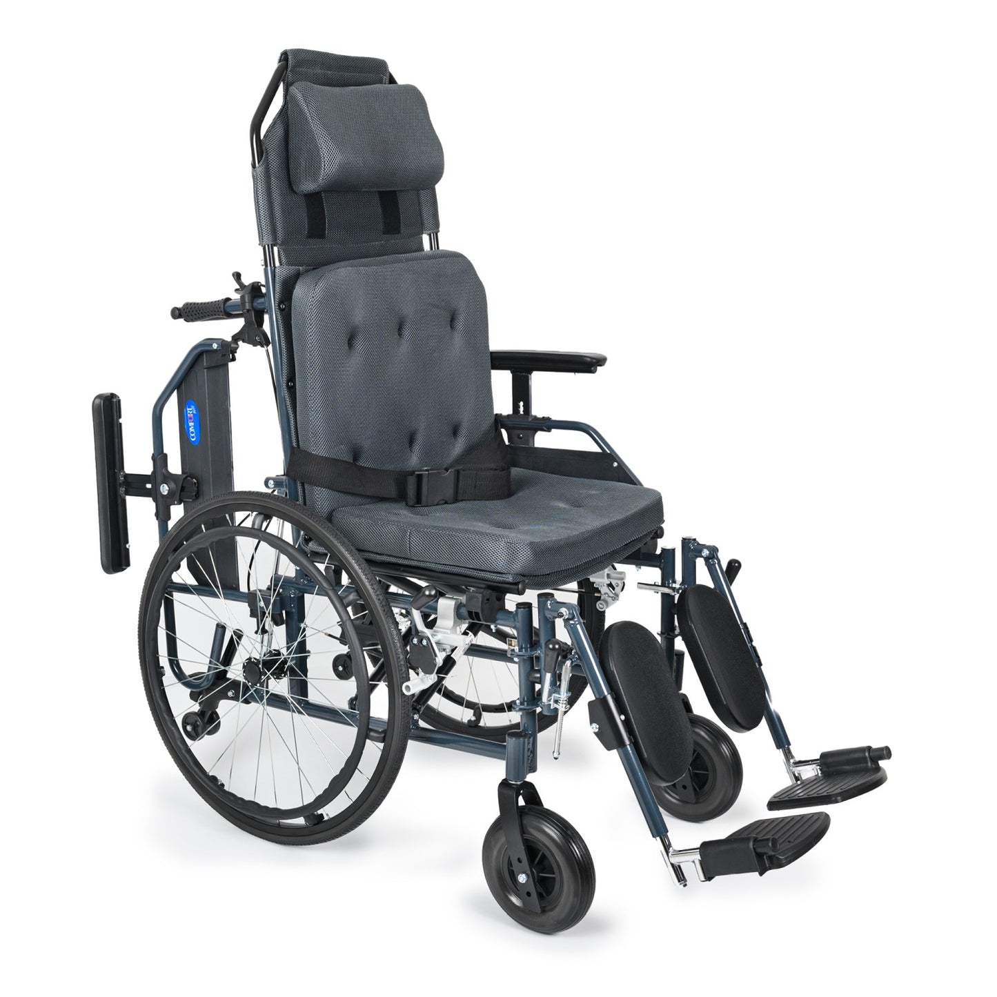 Comfort Plus KY954LGC-46 Lux Özellikli Tekerlekli Sandalye (Baş,Boyun Destekli)Baldır Destekli Ayaklar