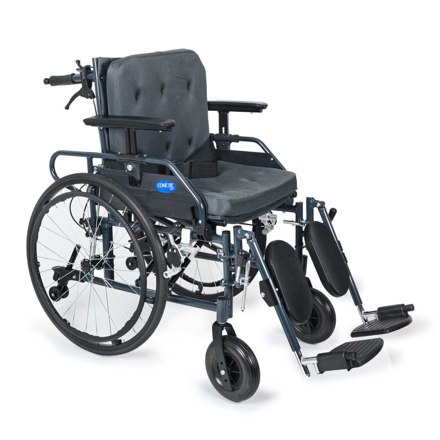 Comfort Plus KY954LGC-46 Lux Özellikli Tekerlekli Sandalye (Baş,Boyun Destekli)Baldır Destekli Ayaklar