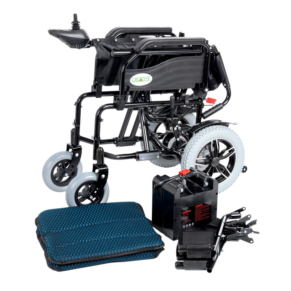 Comfort Plus Creative Cr-1002 Battery Powered Wheelchair with Economical Price 