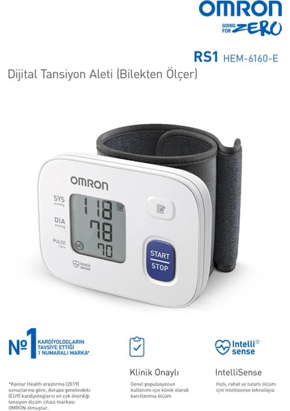 RS1 HEM-6160-E Tansiyon Aleti