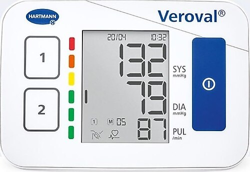 Hartmann Veroval Compact Arm Measurement Fully Automatic Blood Pressure Monitor