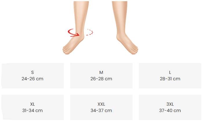 Ayak Bileği Stabilizasyon Ortezi (Plastik Destekli)