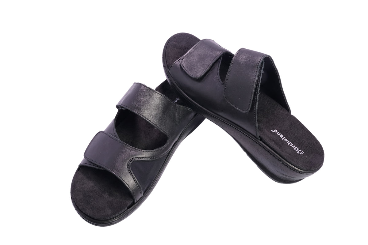 Demonte Hallux Valgus Terliği Bayan Siyah