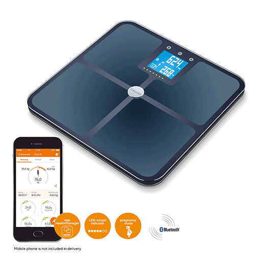 Beurer BF 950 Bluetooth Black Diagnaz Scale 