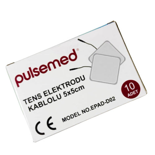 Pulsemd Tens Pad with 5*5 Sockets (Box of 10) 