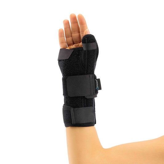 STATIC THUMB SUPPORTED WRIST SPLINT DOUBLE-SIDED UNSIZE (NEOPRENE FABRIC)