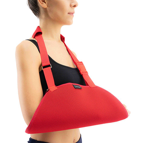 ARM SLING RED SIZE FREE (AIRTEX FABRIC)