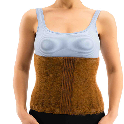 WOOL CORSET CAMEL HAIR 