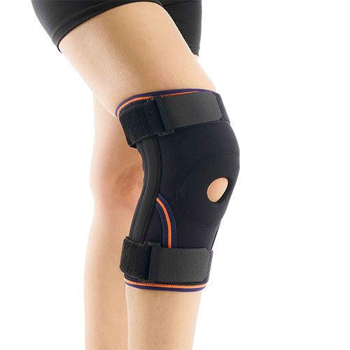 LIGAMENT AND PATELLA SUPPORTED VELCRO KNEE SUPPORT