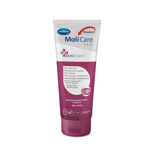 Hartmann Menalind Molicare Professional Skin Protection Cream 200ml - Zinc Content 