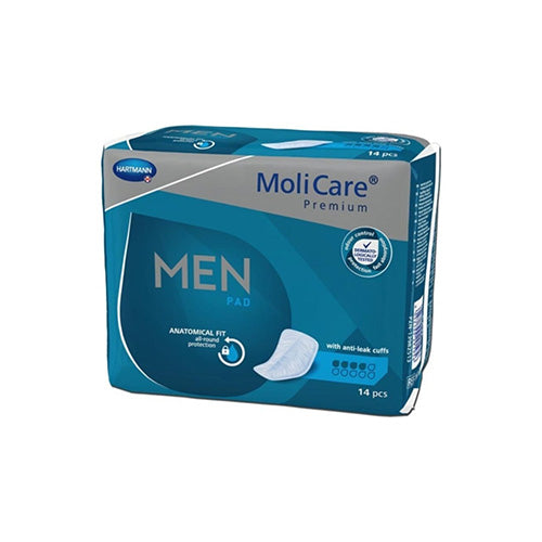 Hartmann Molicare Premium Men Pad 4 Drops Men's Bladder Pad 14 Pieces 