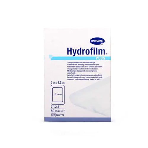 صندوق غطاء غشاء مقاوم للماء مقاس 5X7,2 سم من Hydrofilm Plus مكون من 50 قطعة 