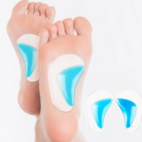 Arch Support Gel Flat Feet Silicone Foot Sole Gap Filler