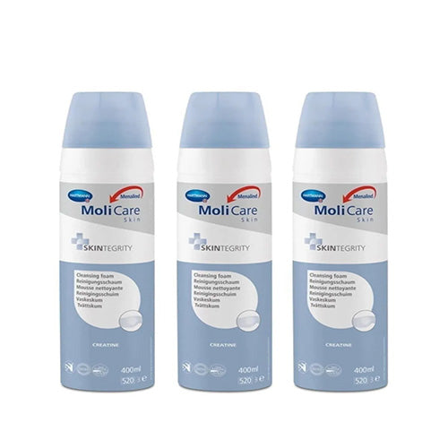 Molicare Body Cleansing Foam Set of 3 400 Ml 