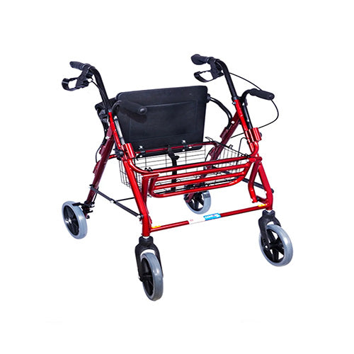 Aluminum Rollator with Foot Pedal DM9146 