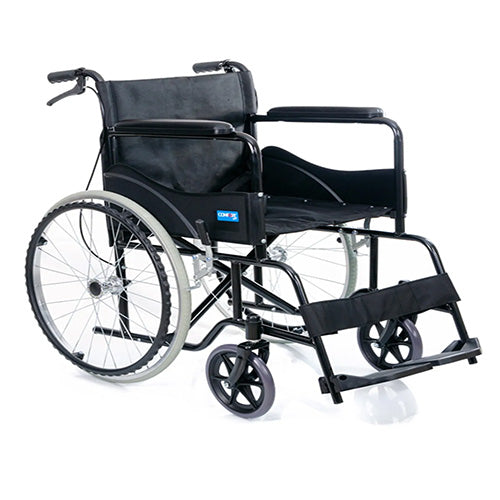 Black Fabric Standard Wheelchair Comfort Plus 