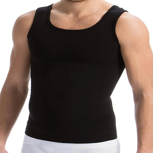 Men's Abdominal Control Body Shaper Vest Farmacell 417 