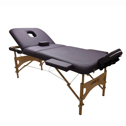 Comfort Plus Wooden Massage Table Imported 305-Purple