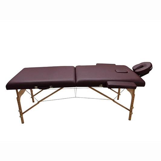 Comfort Plus Wooden Massage Table Imported 201-Bordo